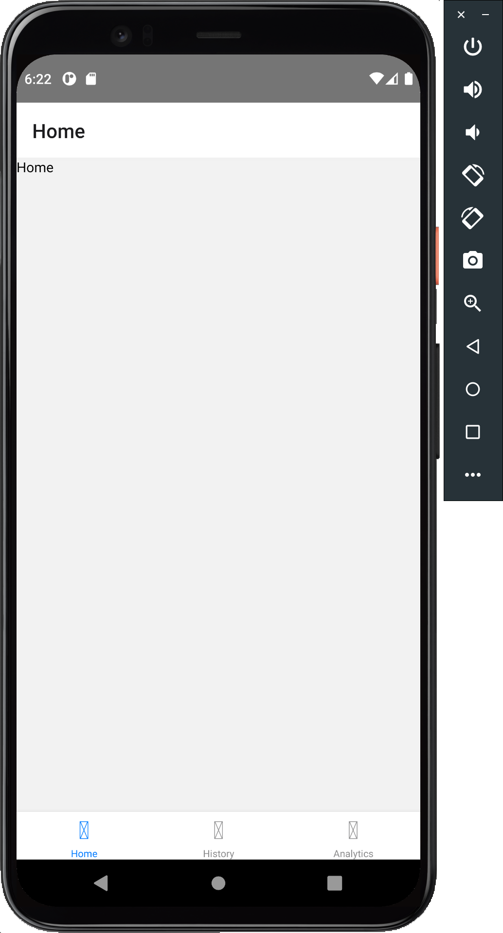 Android three tabs